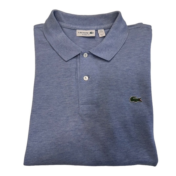 Lacoste Polo Shirt Mens Size 8 US 3XL Blue Classic Fit Short Sleeve Golf - Picture 1 of 11